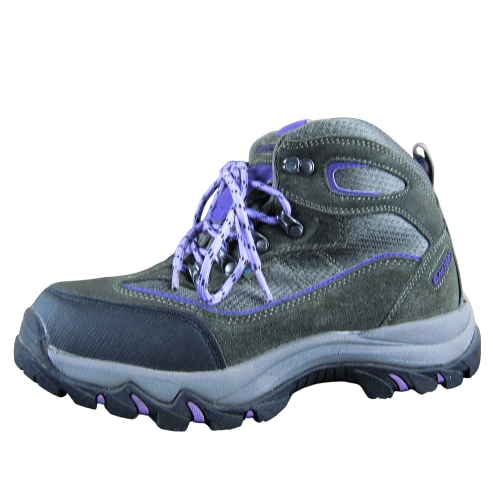 Hi-Tec Skamania‎ Mid WP Women's Hiking Boots Gray Purple 7.5